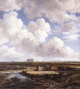 View of Haarlem with Bleaching Grounds by Jacob Isaakszoon van Ruysdael (c 1965)