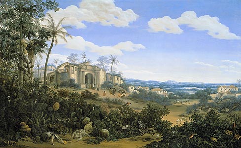 View of Olinda, Brazil by Frans Post (1662)