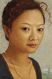 Huiwen Chang, 2007, Oil and Egg Tempera on Canvas on Panel, 0.35 x 0.23 m