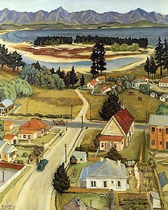 Tahunanui, Nelson by Doris Lusk (1947)